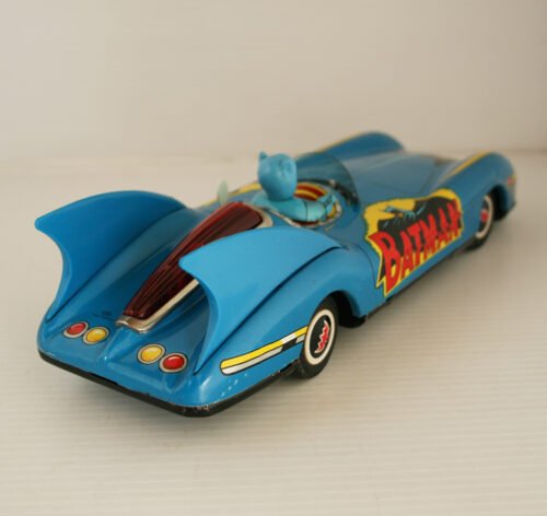 Aoshin ASC Japan 60’s Batmobile Single-Seater Battery Operated 11 inches (28 cm) original tin toy car - Image 5