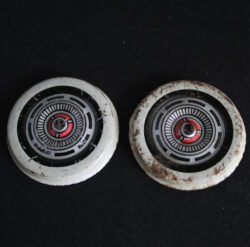 5YonezawaTPCThunderbird1963TwoTinHubcaps