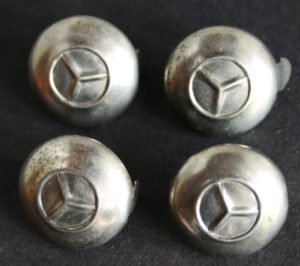 14MasudayaTPCMercedesBenz230SL4TinHubcaps