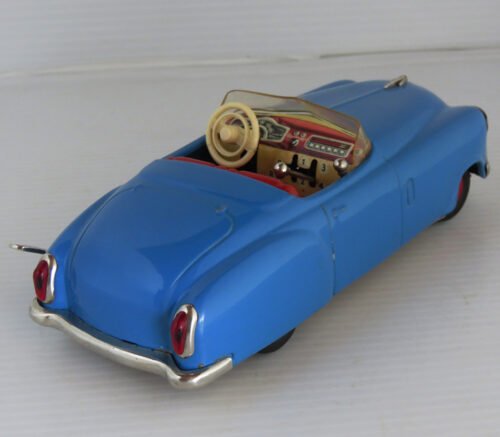 Schuco Western Germany 50’s Examico II 4004 Windup 5 Speeds 7.5 inches (19 cm) original tin toy car - Image 5