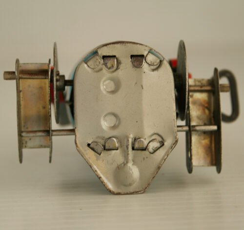 Noguchi N Japan 60’s Robot-7 Wind Up 4 inches (10cm) original tin toy robot - Image 12