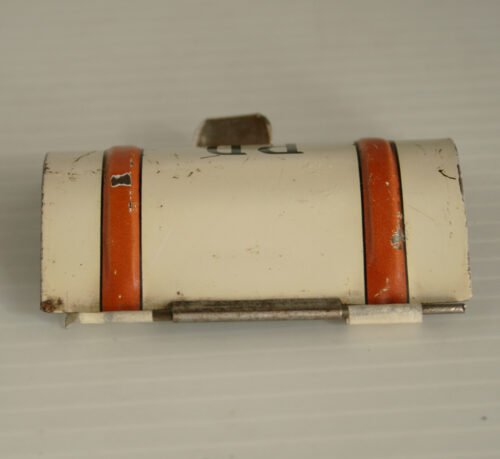 Daiya Japan 50’s Police Motorcycle P.D. 217 Original Battery Cover, original tin toy part - Image 5