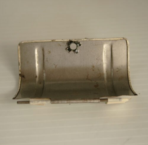 Daiya Japan 50’s Police Motorcycle P.D. 217 Original Battery Cover, original tin toy part - Image 6
