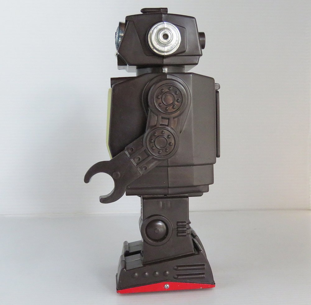 Horikawa Japan 60’s Super Space Commander Battery Operated 10 inches (25.5 cm) original plastic toy space robot - Image 6