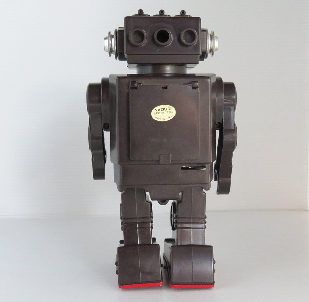 Horikawa Japan 60’s Super Space Commander Battery Operated 10 inches (25.5 cm) original plastic toy space robot - Image 8