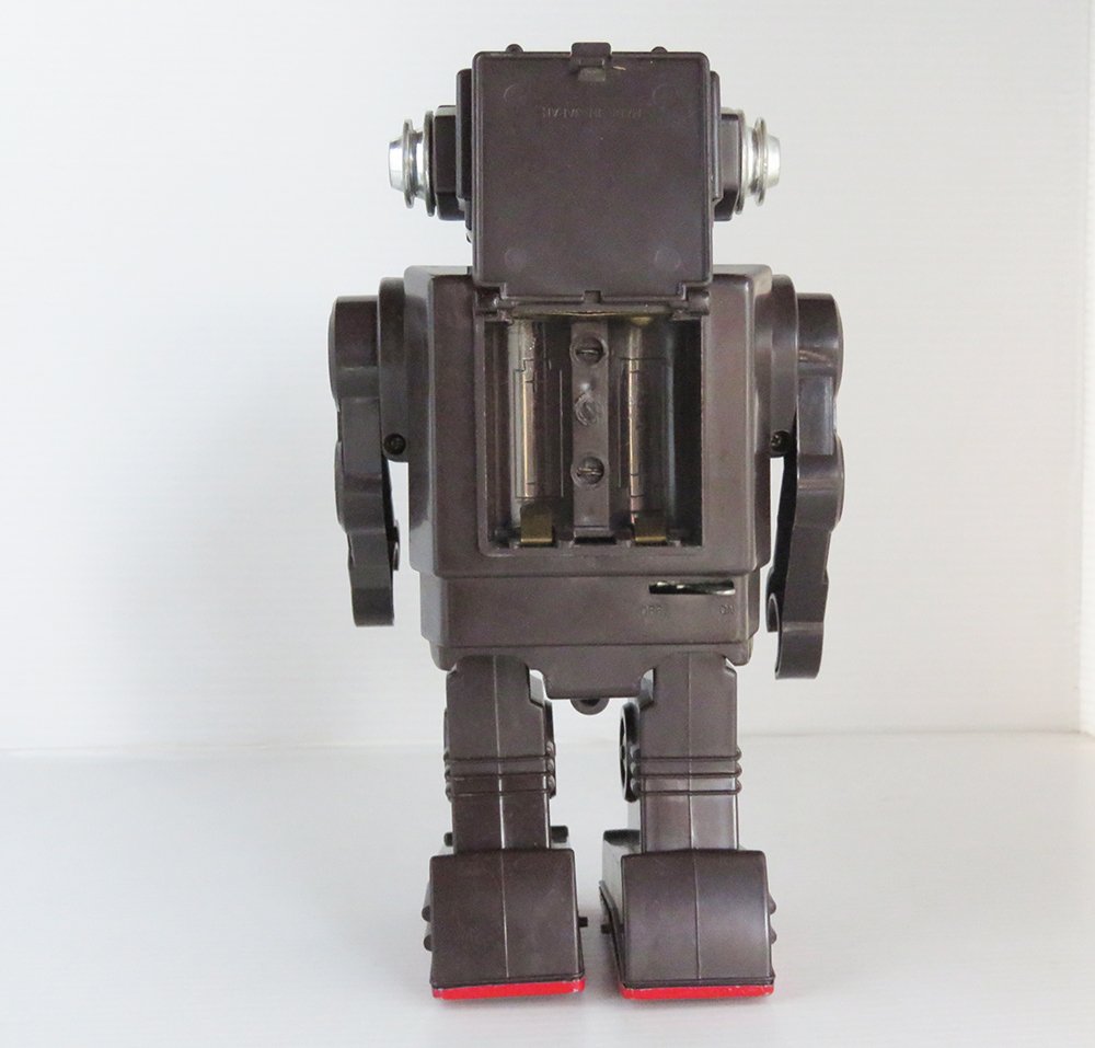 Horikawa Japan 60’s Super Space Commander Battery Operated 10 inches (25.5 cm) original plastic toy space robot - Image 9