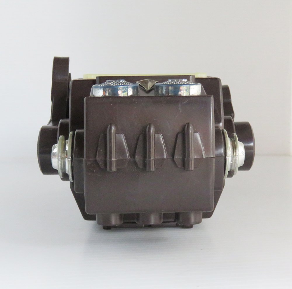 Horikawa Japan 60’s Super Space Commander Battery Operated 10 inches (25.5 cm) original plastic toy space robot - Image 10