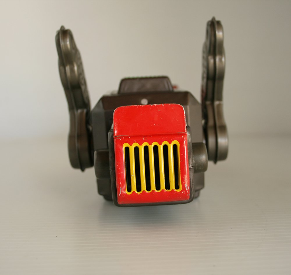 Horikawa Japan 60’s Mr. Zerox Robot Battery Operated 9 inches (23cm) original tin toy space robot - Image 11