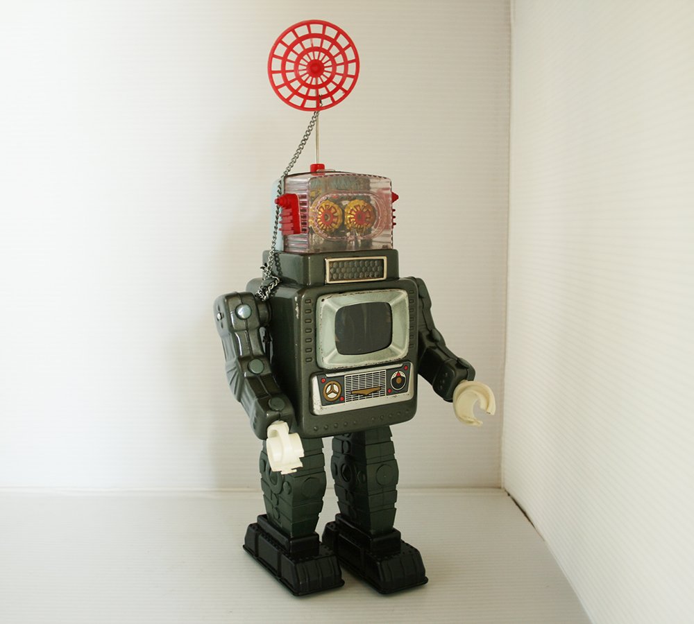 Alps Japan 50’s Television Spaceman Robot in Box - Image 3