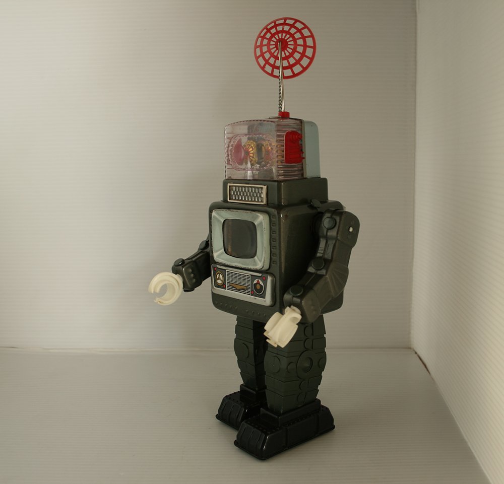Alps Japan 50’s Television Spaceman Robot in Box - Image 4