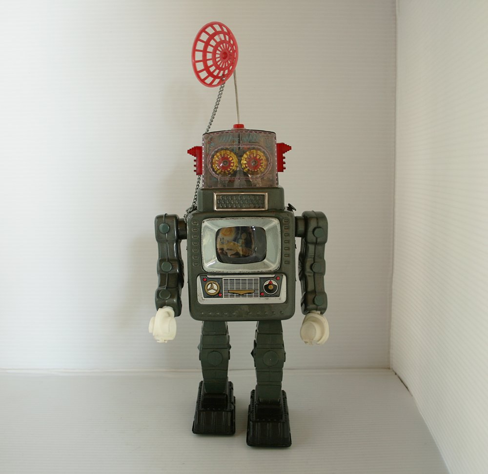 Alps Japan 50’s Television Spaceman Robot in Box - Image 7