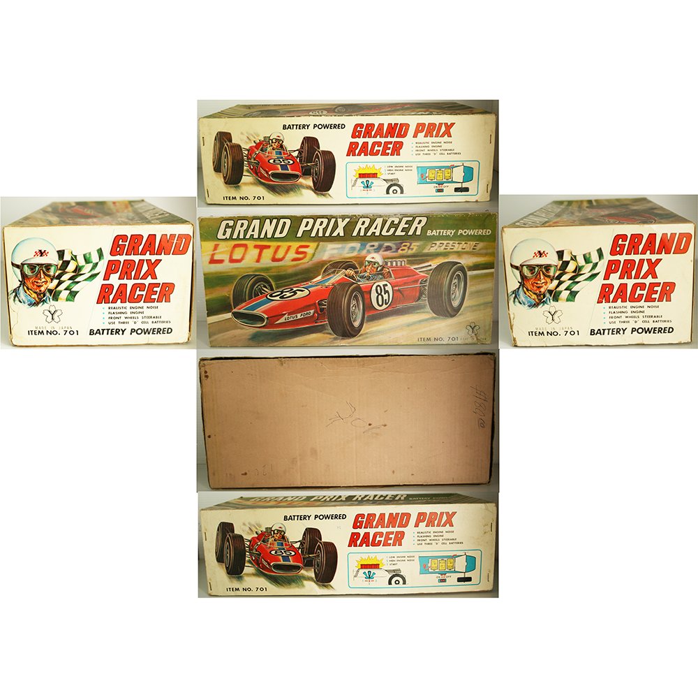 Yonezawa Japan 60’s Grand Prix Racer Nº 85 in box - Image 10